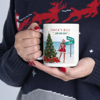 SANTAS BEST HO HO HO-MUG