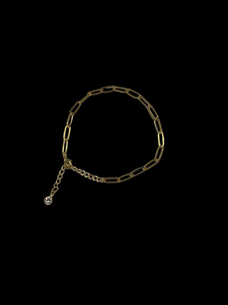 Wide Link Anklet/Bracelet